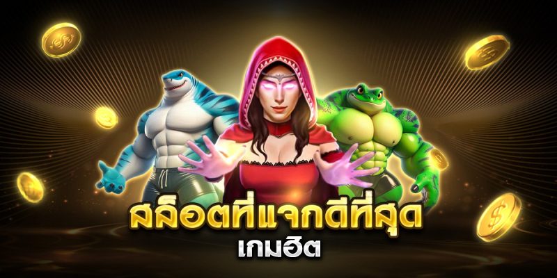 สล็อตที่แจกดีที่สุด เกมฮิต