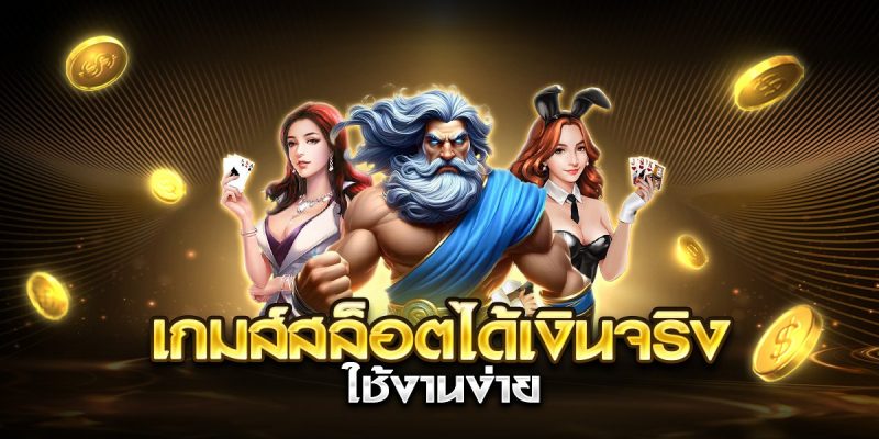 เกมส์สล็อตได้เงินจริง ใช้งานง่าย