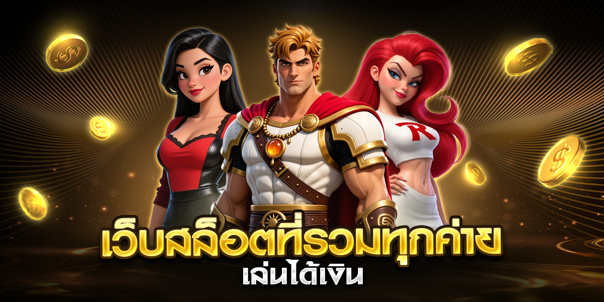 เว็บสล็อตที่รวมทุกค่าย เล่นได้เงิน